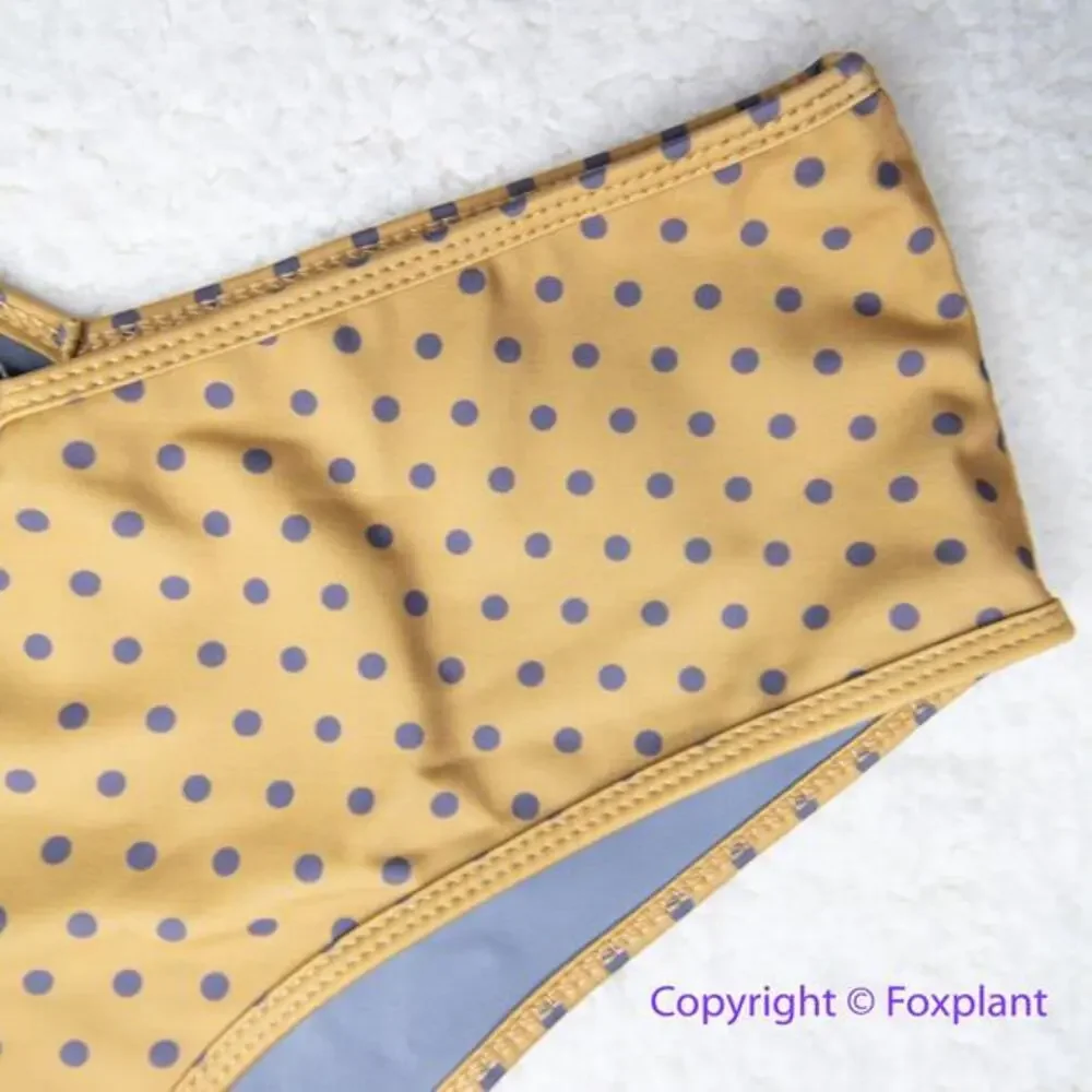 New! Belle the Label Free People Rae polka‎ dot bikini swim bottom, size S